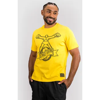 Pánské triko VENUM Ulti-Man - žluté - VNMUFC-00251-006 Velikosti: XXL