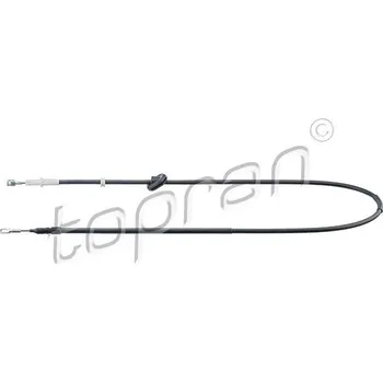 Lanko parkovací brzdy Lanovod parkovací brzdy TOPRAN 401 655