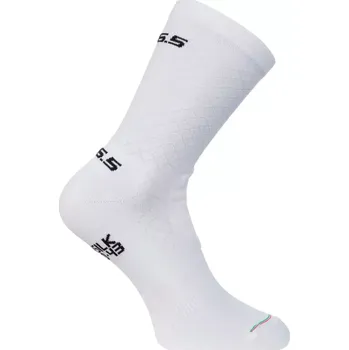 Pánské ponožky Q36.5 Cyklistické ponožky klasické - LEGGERA - bílá 40-43