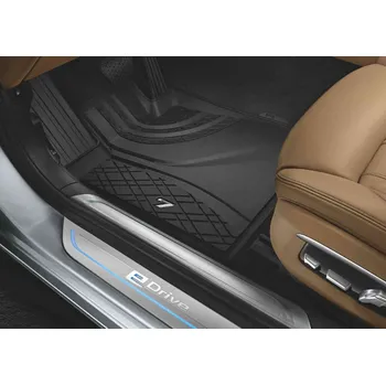 autokoberec BMW Podlahové koberečky pro každé počasí - řada 7 + 8 Rohože nové: G11 - zadní