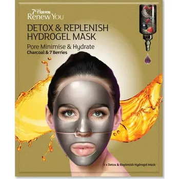 Pleťová maska Montagne Jeunesse (7th Heaven) Hydrogelová maska Renew You Detox Replenish 7th Heaven