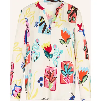 Dámská halenka Milano Italy Dámská Halenka, bílá / červená / tmavě žlutá, 36