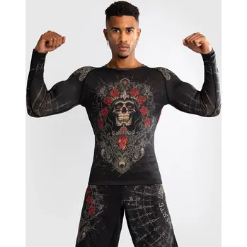 Rashguard Rashguard VENUM Santa Muerte 5.0 Dl. rukáv - černo/zlatý - VENUM-05332-603 Velikosti: L