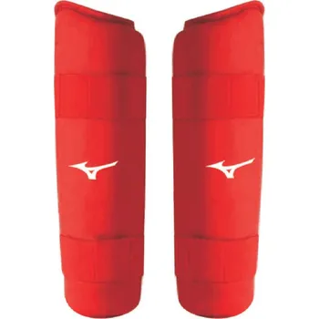 Chránič nohou Chrániče holení MIZUNO na karate - červené - 23EHA10227_RED Velikosti: XL