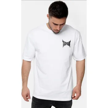 Pánské tričko Pánské triko TAPOUT CREEKSIDE - bílo/černé - 940010_WHT Velikosti: S