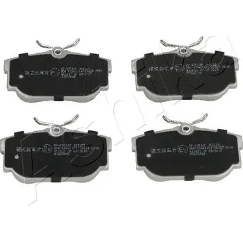 Brzdová destička Sada brzdových destiček, kotoučová brzda ASHIKA 51-00-0301