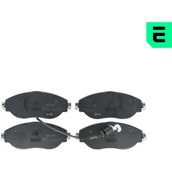 Brzdová destička Sada brzdových destiček, kotoučová brzda OPTIMAL BP-12802