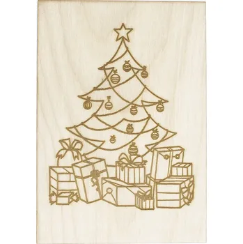 omalovánky Dědova dílna Omalovánka Vánoční stromeček