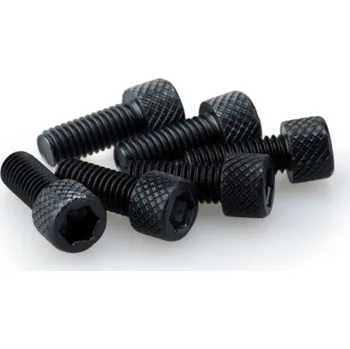 Šroub Šrouby PUIG ANODIZED 0363N černý M6 x 15mm (6ks)