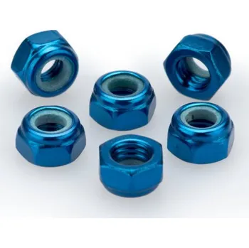 Motodoplněk Matky PUIG ANODIZED 0735A modrá M5 (6pcs)