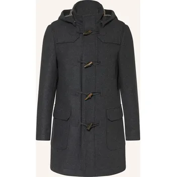 Strokesman's Pánský Duffle Kabát S Odnímatelnou Kapucí, tmavě...