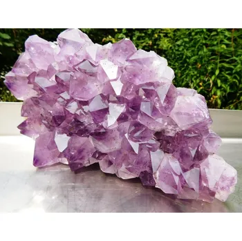 Přírodní kámen DRŮZA AMETYST Brazílie - Originály, 8 x 11 cm, 598 g