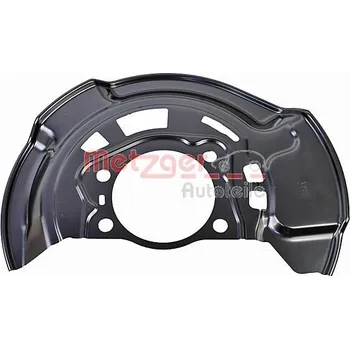 Brzdový systém Ochranný plech proti rozstřikování, brzdový kotouč METZGER 6115437