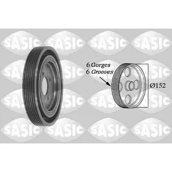 Řemenice, klikový hřídel SASIC 5150Q60