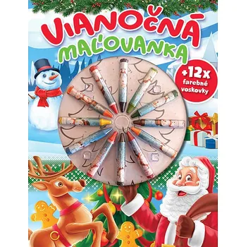 Vianočná maľovanka Kniha