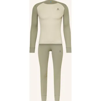 Odlo Dámská Souprava Funkčního Prádla Active Warm, olivová /...