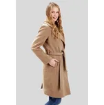 Perso Kabát wiązany klasyczny Béžová Regular Fit L