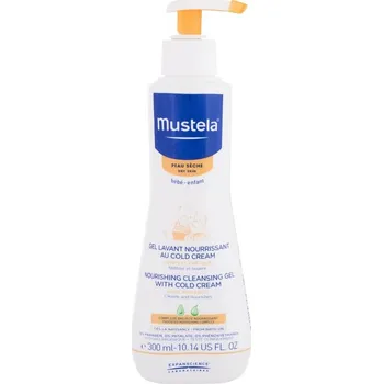 Nestandardní parfém Mustela Bébé Sprchový gel Nourishing Cleansing Gel with Cold Cream 300 ml pro děti