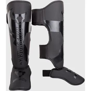 Chránič holeně pro bojový sport RINGHORNS Chrániče holení CHARGER - černo/černé - RH-00004-114 Velikosti: XL