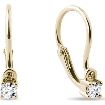 Náušnice KLENOTA K0368073 žluté