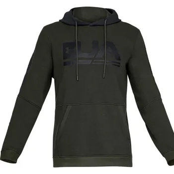 Pánská mikina Pánská mikina UNDER ARMOUR MICROTHREAD FLEECE GRAPHIC - zelená - 1329749-357 Velikosti: XL