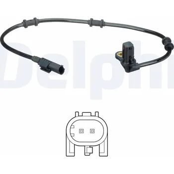 Přislušenství brzdového systému Snímač, počet otáček kol DELPHI SS20593