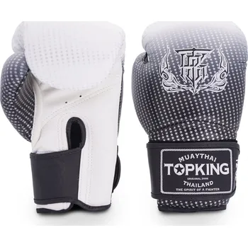 Boxerské rukavice Boxerské rukavice TOP KING Super Star Silver - TKBGSS-01A-SV Velikosti: 10 oz