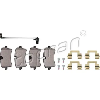 Brzdová destička Sada brzdových destiček, kotoučová brzda TOPRAN 115 178