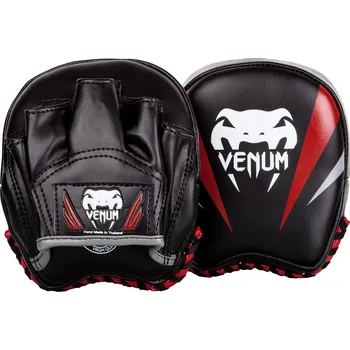 Lapa na box a MMA Lapy Venum ELITE MINI PUNCH MITTS - černé - VENUM-03052-001