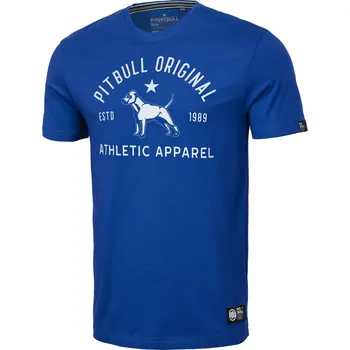 Pánské tričko PitBull West Coast Triko Sport Dog - modré - PWC_PTSPDOG_BLUE Velikosti: XL