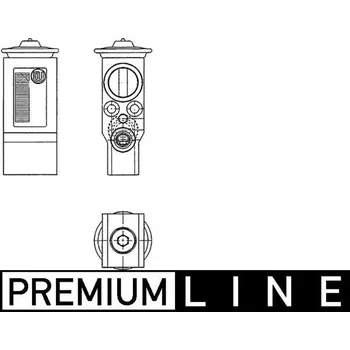 Ventil klimatizace Expanzní ventil, klimatizace AGB 5559KZ-1