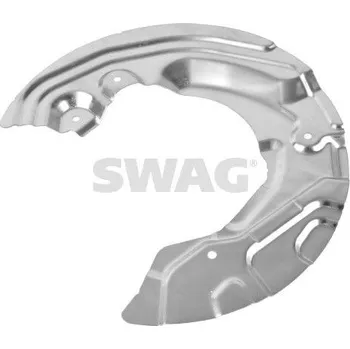 Brzdový kotouč Ochranný plech proti rozstřikování, brzdový kotouč SWAG 33 10 5743