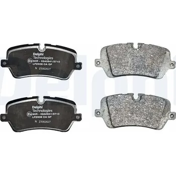 Brzdová destička Sada brzdových destiček, kotoučová brzda DELPHI LP2508