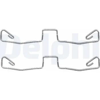 Přislušenství brzdového systému Sada příslušenství obložení kotoučové brzdy DELPHI LX0448