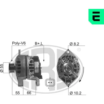 Alternátor Alternátor ERA 210223A