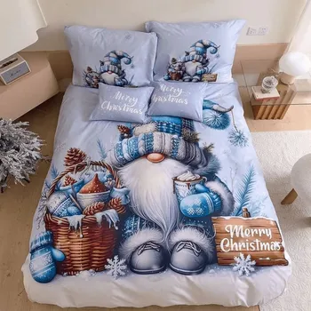 Povlečení 3 dílné povlečení VÁNOCE 18
