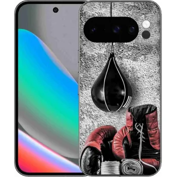 Box Gelový kryt mmCase na Google Pixel 10 Pro - boxovací pytel a rukavice