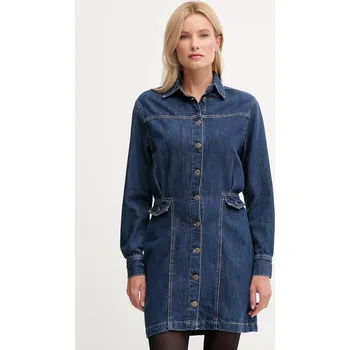 Dámské šaty Džínové šaty Pepe Jeans PL9537685 modrá 57X, vel. S