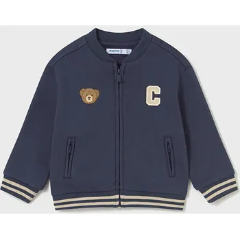 Chlapecká mikina dětská teplejší mikina s medvídkem Mayoral 2426-17 velikost 98