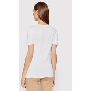 Pánská móda United Colors Of Benetton T-Shirt 3GA2E16A0 Bílá Regular Fit M