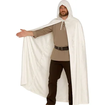 Karnevalový kostým GuircaBílý dlouhý plášť s kapucí