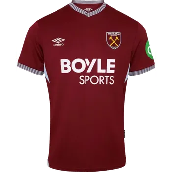 Pánský domácí fotbalový dres Umbro West Ham United FC 25/26 bordó