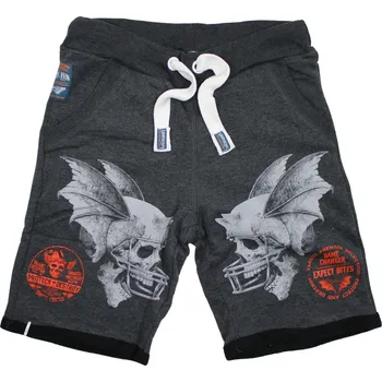 Yakuza Premium Pánské šortky YPJO 3028 - tmavě šedé - 3028tgrey Velikosti: XXL