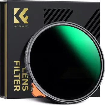 K&F 52mm Ultra-Low Reflection Variable ND Lens Filter, ND2-400