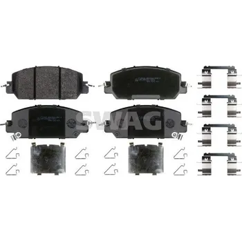 Brzdová destička Sada brzdových destiček, kotoučová brzda SWAG 33 10 9372