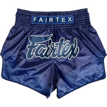 Pánské kraťasy Thai šortky Fairtex BS1930 Blue Ocean - BS1930BLUE Velikosti: XL