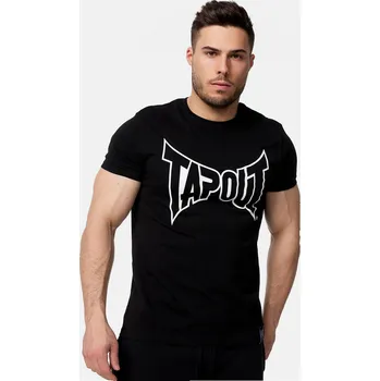 Pánské tričko Pánské triko TAPOUT LIFESTYLE BASIC- černé - 940005_BLK Velikosti: XL