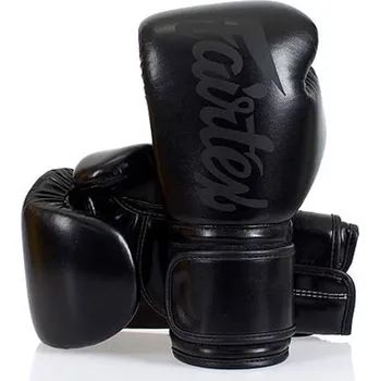 Boxerské rukavice Fairtex Boxerské rukavice Micro Fiber BGV14SB - černé - BGV14SB Velikosti: 14 oz