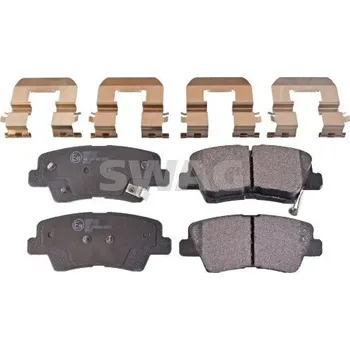 Brzdová destička Sada brzdových destiček, kotoučová brzda SWAG 33 10 7326