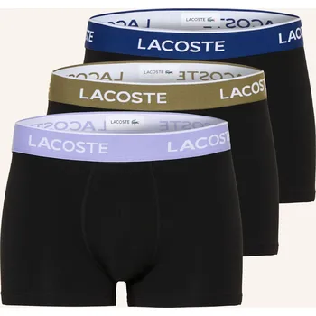 Pánská móda Lacoste Pánské Boxerky, 3 Kusy V Balení, světle fialová /...